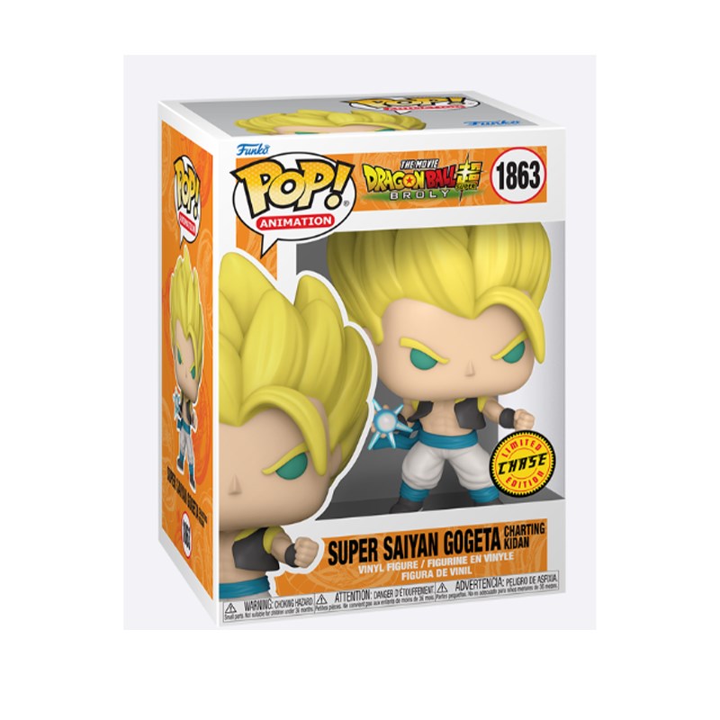 Funko Pop! Animation: Dragon Ball Super Broly - Gogeta w/Chase 1 Pc - Assorted Funko Pop! Animation: Dragon Ball Super Broly - Gogeta w/Chase 1 Pc - Assorted